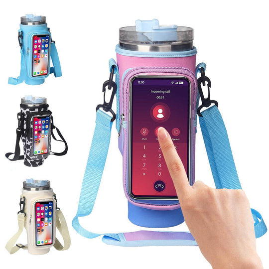 40oz Cup Cover Transparent Touch Screen Neoprene kitchen gadgets - Gadget Aliens 
