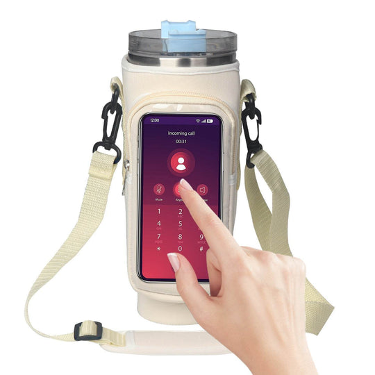 40oz Cup Cover Transparent Touch Screen Neoprene kitchen gadgets - Gadget Aliens 