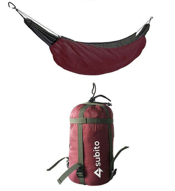 Outdoor camping warm cover cotton hammock - Gadget Aliens