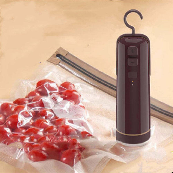 4 In 1 Portable Electric Vacuum Sealer For Vacuum Storage Bags Kitchen Gadgets - Gadget Aliens