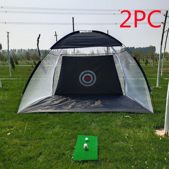 Golf Practice Net Tent Golf Hitting Cage Garden Grassland Practice Tent Golf Training Equipment Mesh Outdoor - Gadget Aliens 
