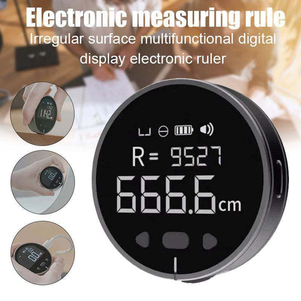 Distance Measuring Instrument Electronic Measuring Ruler Tape Measure High Definition Digital LCD High Precision Electronic Measuring Ruler Tool - Gadget Aliens 