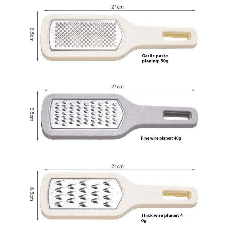 3 In 1 Cheese Grater Portable Handheld Stainless Steel Vegetable Grater Kitchen Tools Efficient Food Graters Home Kitchen Gadgets - Gadget Aliens 
