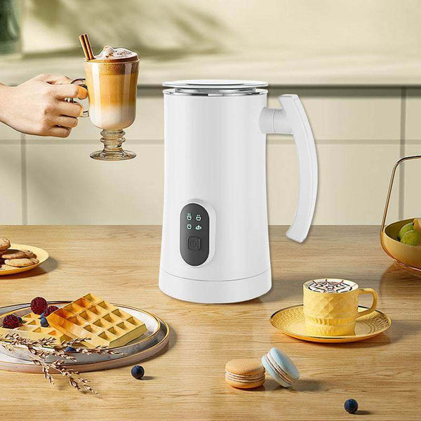 Home Automatic Stainless Steel Electric Hot And Cold Milk Whipping Machine Kitchen Gadgets - Gadget Aliens 