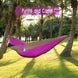 Backpacking Hammock - Portable Nylon Parachute Outdoor Double Hammock - Gadget Aliens 