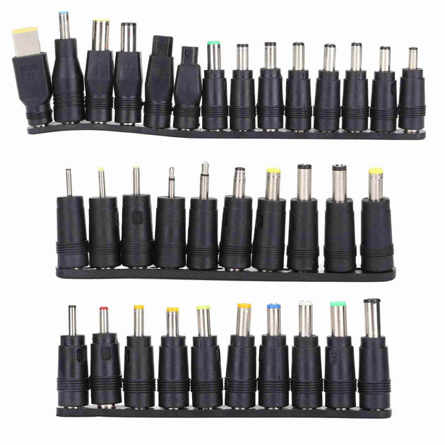 34Pcs DC Power Plugs 5.5mmx2.1mm Universal Laptop Power Connector Adapter Computer Accessories - Gadget Aliens