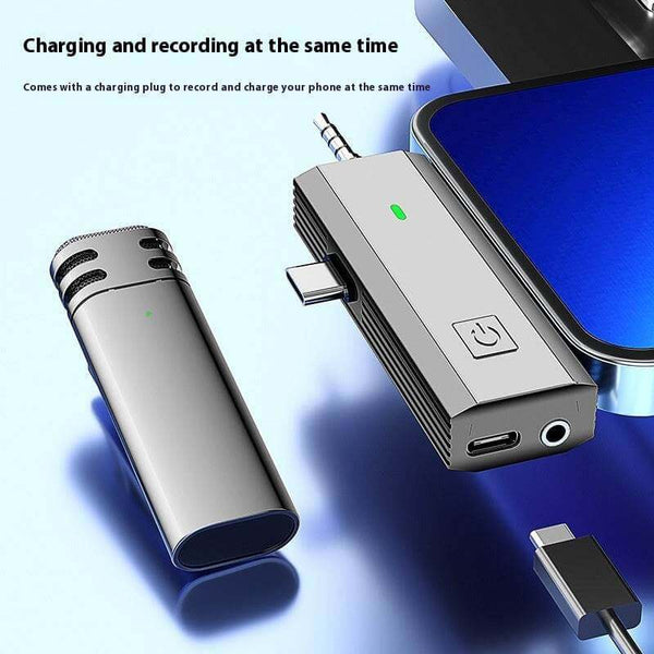 S17 Wireless Three-in-one Neckline Clip Microphone Receiver - Gadget Aliens 