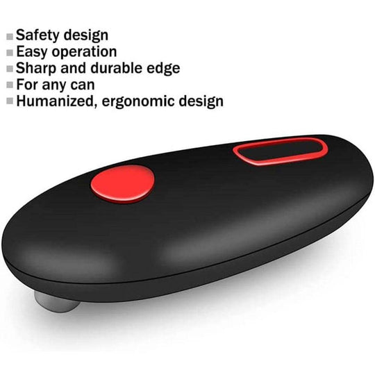 Electric Can Opener Automatic Jar Bottle Can Machine One Touch Portable Kitchen Hand Free Opening Opener Tool Gadgets - Gadget Aliens 