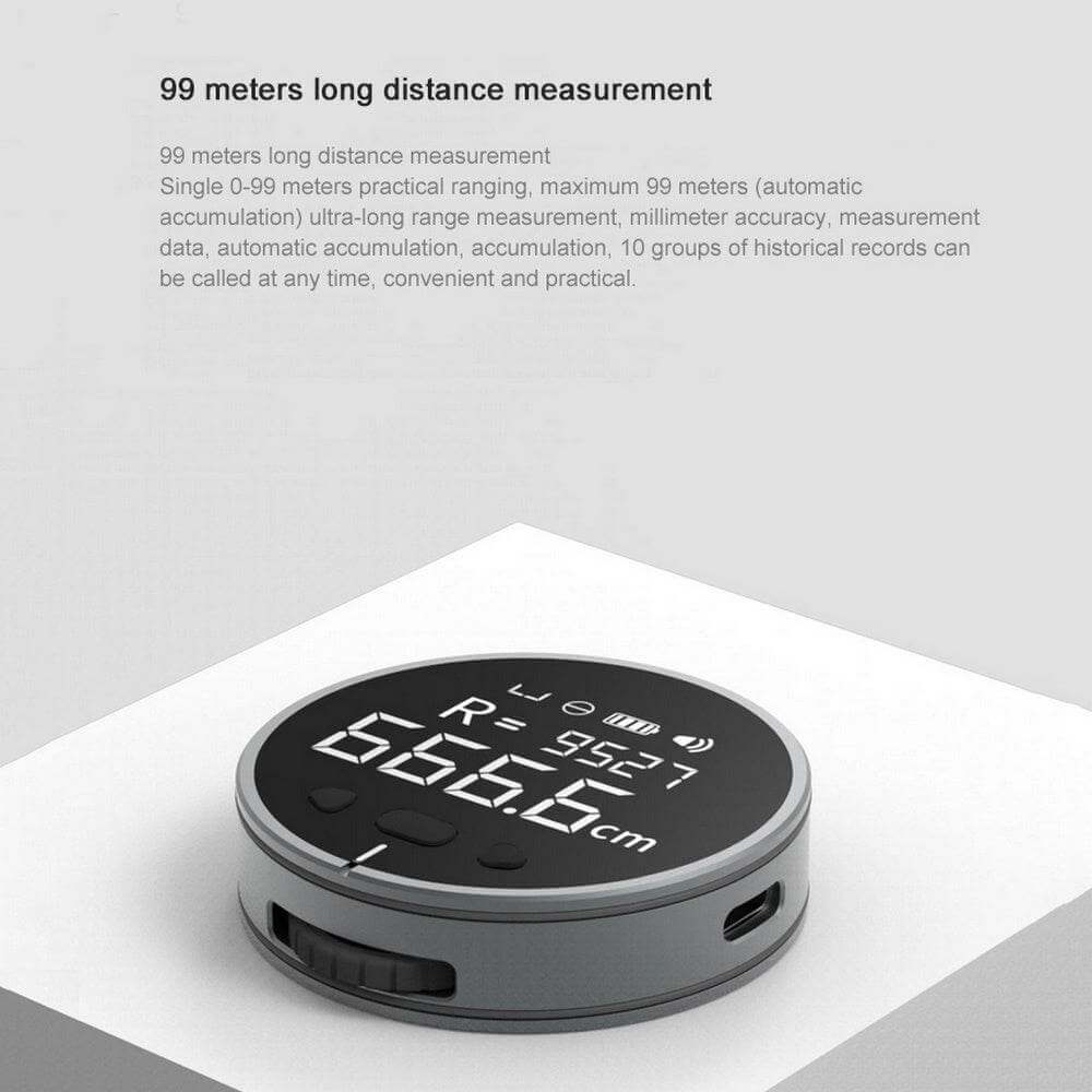 Distance Measuring Instrument Electronic Measuring Ruler Tape Measure High Definition Digital LCD High Precision Electronic Measuring Ruler Tool - Gadget Aliens