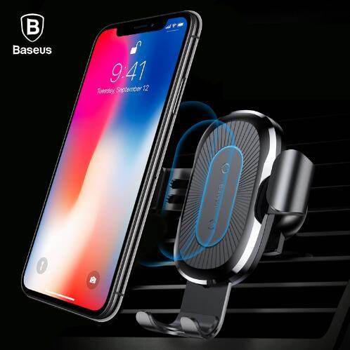 Gravity Bracket Wireless Charging Car Two-in-one Wireless Charging Cell Phone Holder - Gadget Aliens