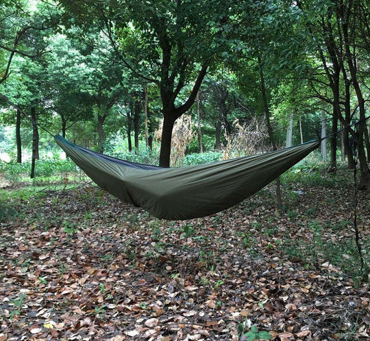Outdoor camping warm cover cotton hammock - Gadget Aliens 