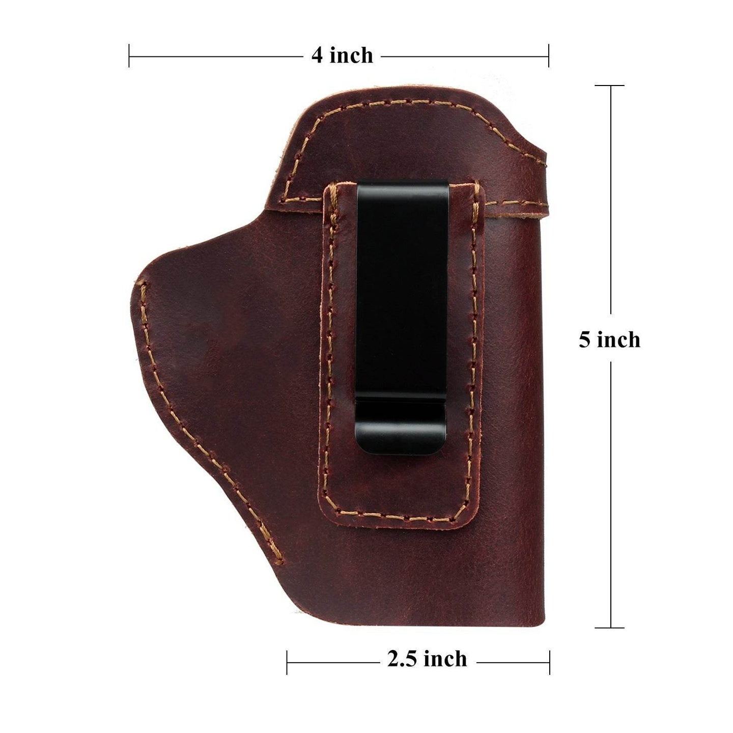 Hidden leather small holster - Gadget Aliens 