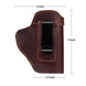 Hidden leather small holster - Gadget Aliens 