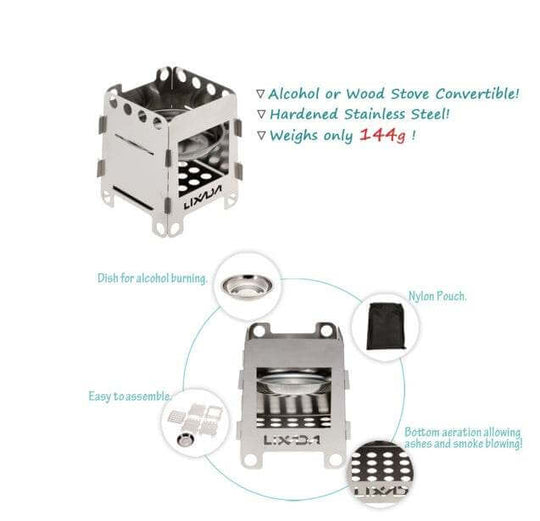 Portable Survival Wood Stove - Gadget Aliens 
