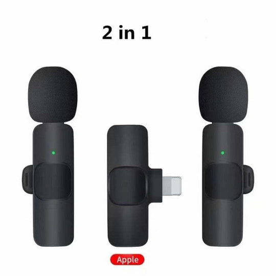 Pro Wireless Lavalier Microphone for iPhone, iPad - Omnidirectional - Gadget Aliens
