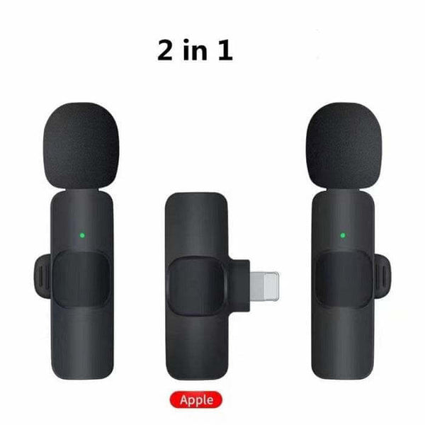 Pro Wireless Lavalier Microphone for iPhone, iPad - Omnidirectional - Gadget Aliens 