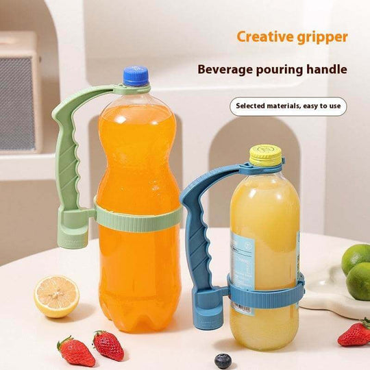 Beverage Bottle Inverted Cup Handle Non-slip Overflow Kitchen Gadgets - Gadget Aliens 