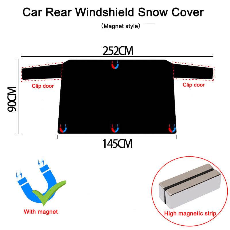 Car snow cover - Gadget Aliens 