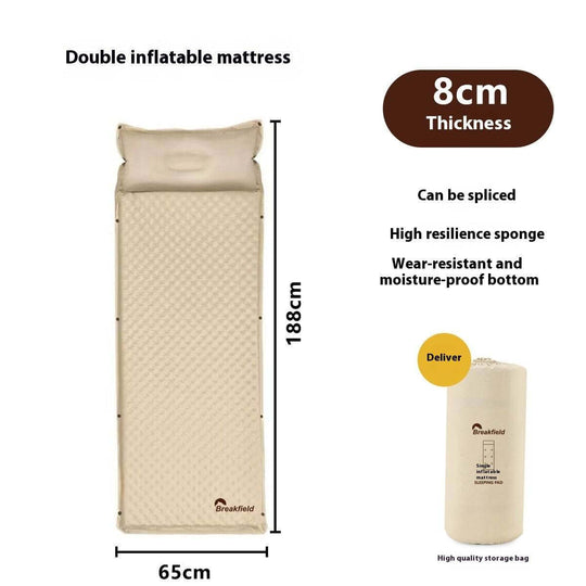 Outdoor Camping Tent Floatation Bed Splicing Camping Airbed - Gadget Aliens 
