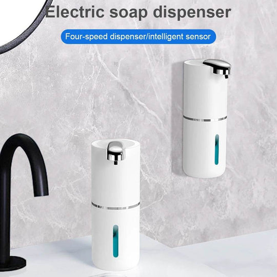 380ml Electric Sanitizer Dispenser Touchless Infrared Sensor Foam Soap Dispenser Wall Mounted Automatic Liquid Soap Dispensers - Gadget Aliens 