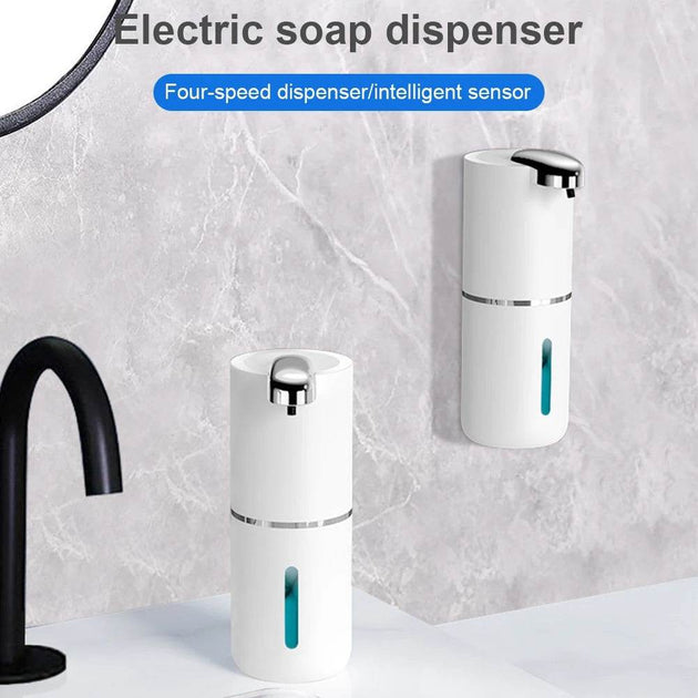 380ml Electric Sanitizer Dispenser Touchless Infrared Sensor Foam Soap Dispenser Wall Mounted Automatic Liquid Soap Dispensers - Gadget Aliens 