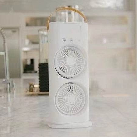 Double-ended Spray Humidifier Air Conditioner Hydrocooling Portable Air Cooler - Gadget Aliens
