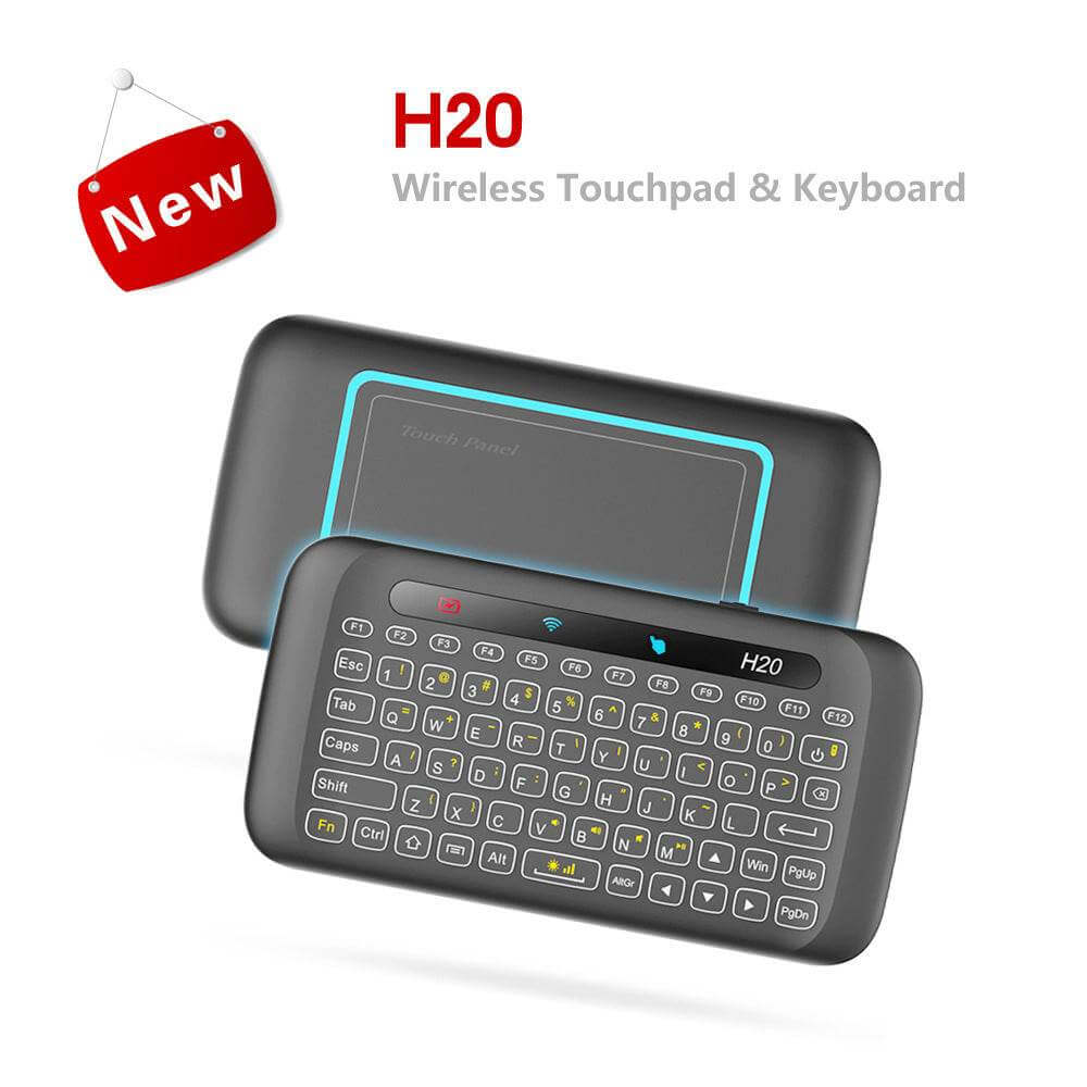 H20 Touch Keyboard Double-sided Mini Wireless Keyboard - Gadget Aliens 