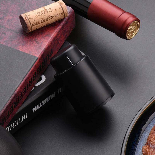 Electric Wine Opener Corkscrew Foil Cutter Set Automatic High-end Bottle Opener For Wine Kitchen Gadgets Can Opener - Gadget Aliens 