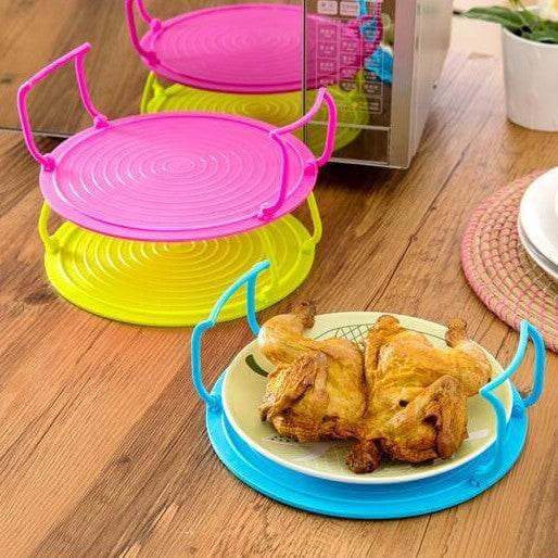 Multifunctional Microwave Layered Steaming Rack Kitchen Gadgets - Gadget Aliens 