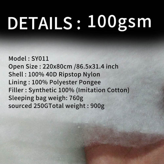Kamperbox Camping Sleeping Bag Outdoor Camping 3 Season Sleeping Bag Camping - Gadget Aliens 
