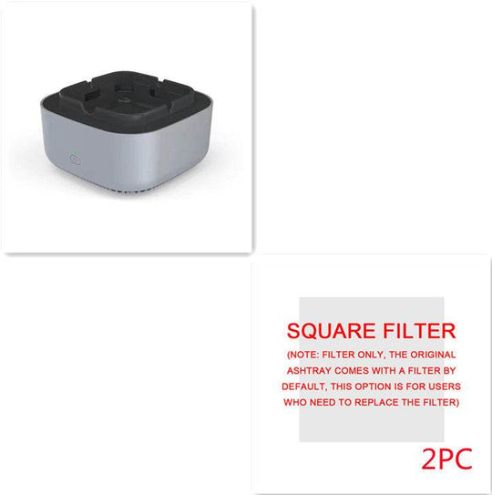 Smoke Removal Air Purification Ashtray Anion Purification Practical Automatic Purifier Ashtray Portable Gadgets For Car Ashtray - Gadget Aliens