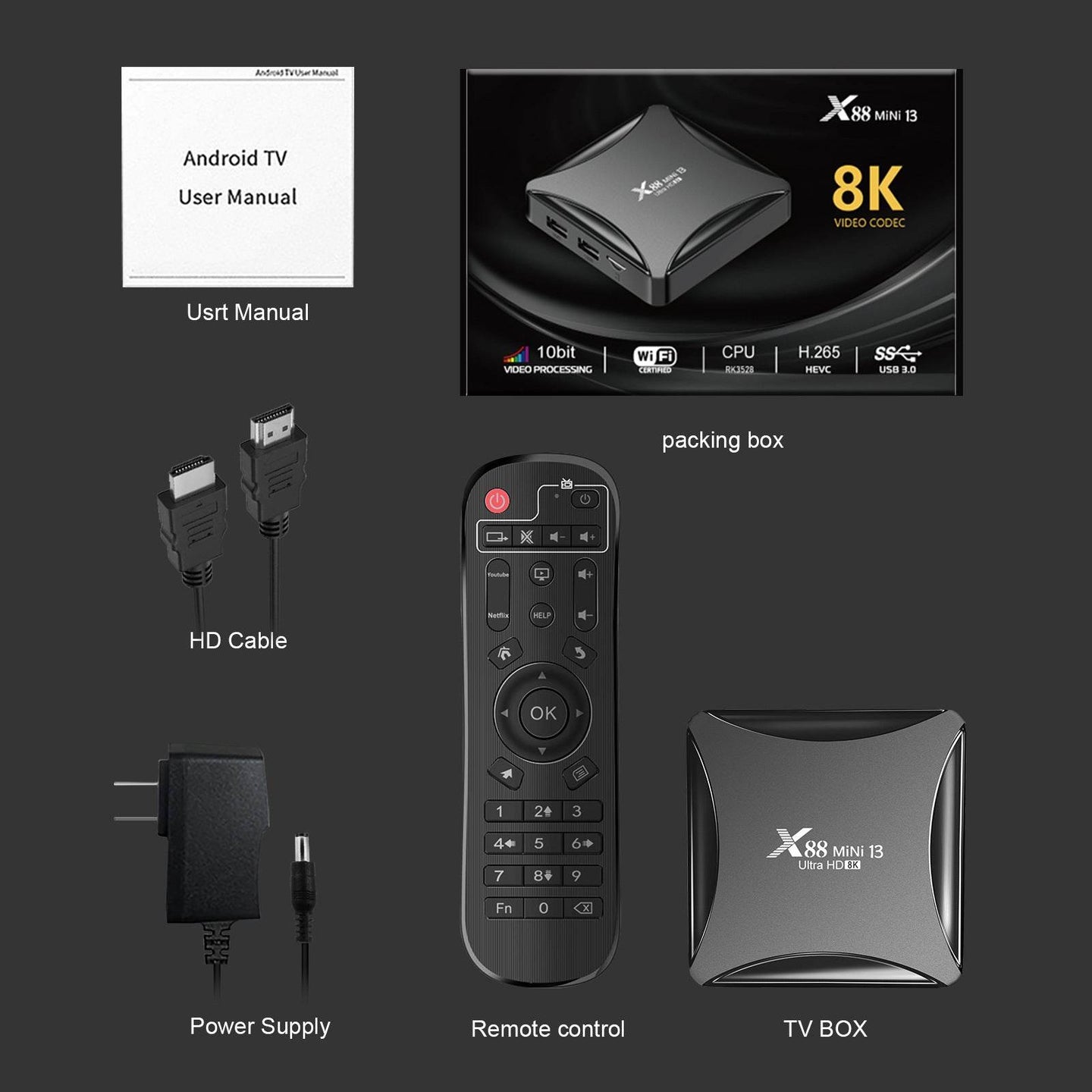 Android Dual-band Wireless Network Set-top Box - Gadget Aliens 