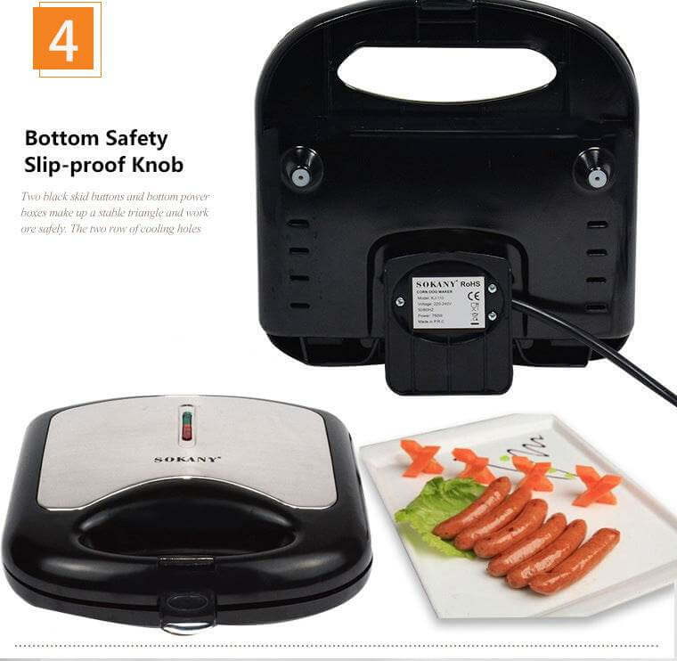 Home Hot Dog Roast Sausage Frying Machine Kitchen Gadgets - Gadget Aliens