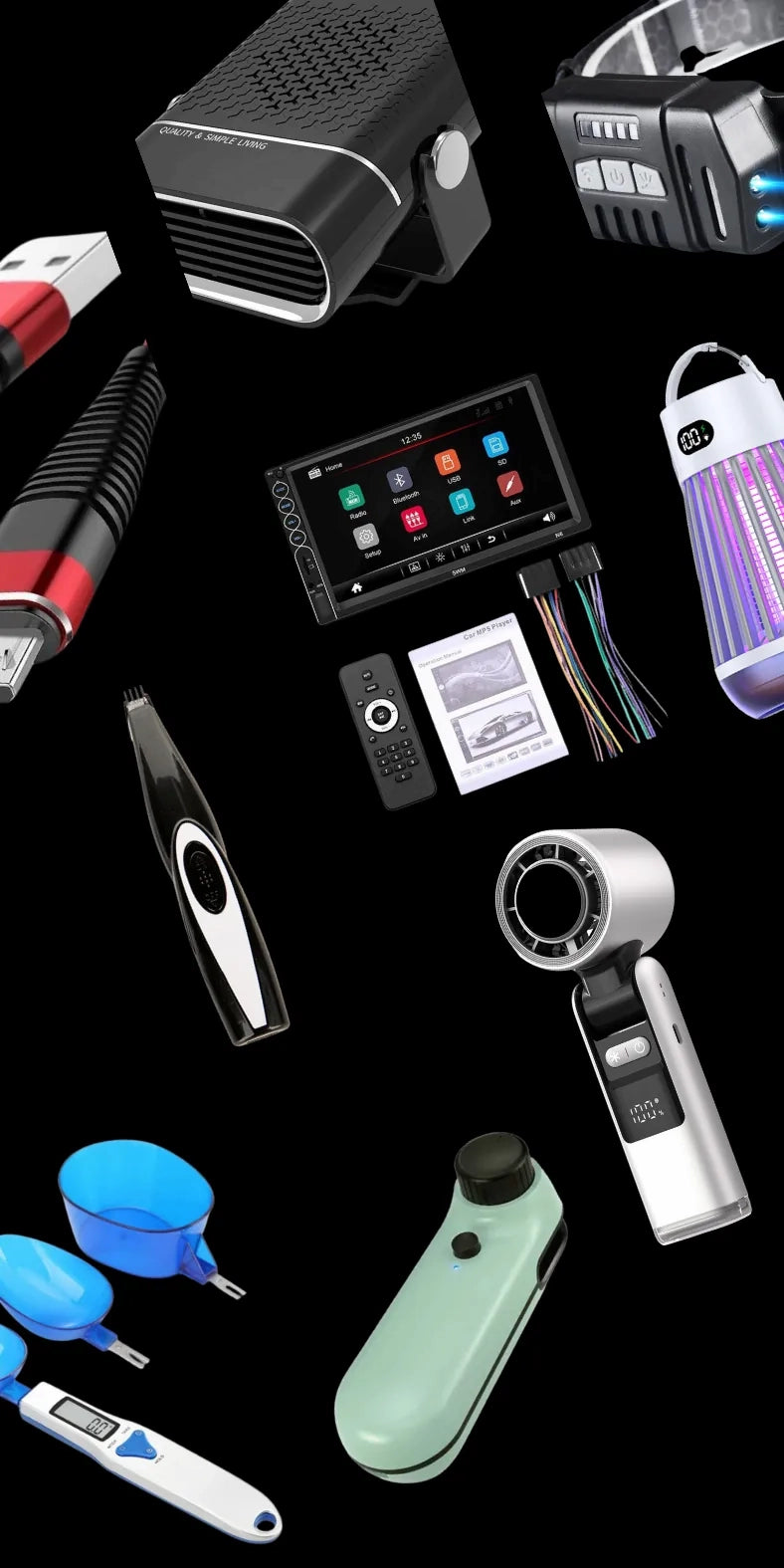 "Gadget Aliens top-rated tech and lifestyle gadgets—featured collection of customer favourite's including PC accessories, smart tools, pet gear, and security upgrades."