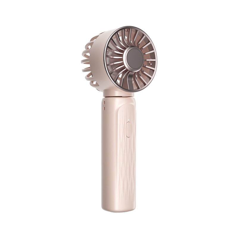 Turbos Chilled Ice Sensation Cold Fan Super Mini Turbos Speed Fan USB Powered Digital Display For Outdoor Camping Travel - Gadget Aliens 