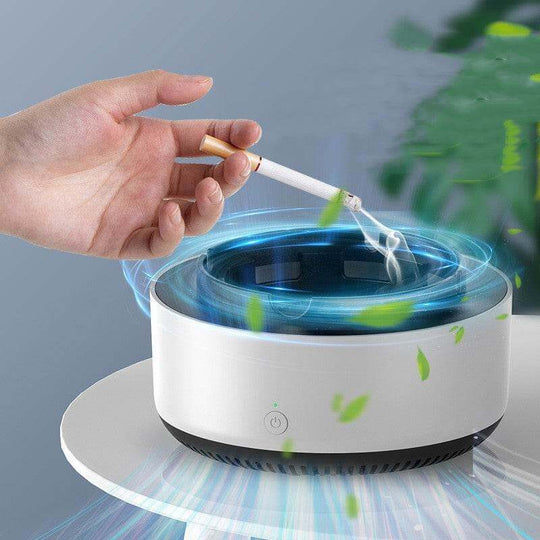 Smoke Removal Air Purification Ashtray Anion Purification Practical Automatic Purifier Ashtray Portable Gadgets For Car Ashtray - Gadget Aliens