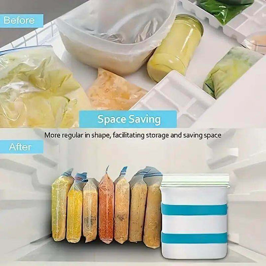Meal Preparation Bag Container For Frozen Leftovers And Soup Kitchen Gadgets - Gadget Aliens 