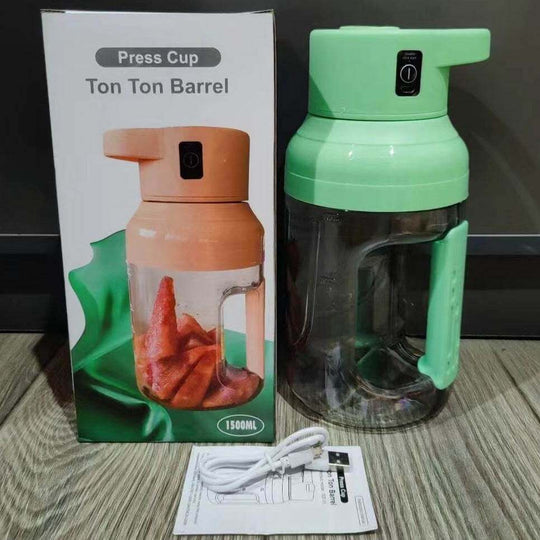 New Arrival Summer Electric Juicer Portable Large Capacity 1500ml Juice USB Rechargeable Electric Portable Blender Kitchen Gadgets - Gadget Aliens 