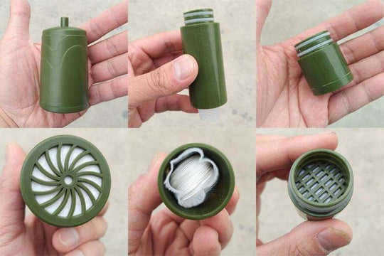 Multistage Outdoor Water Purifier for Emergency Camping Wilderness Survival - Gadget Aliens 