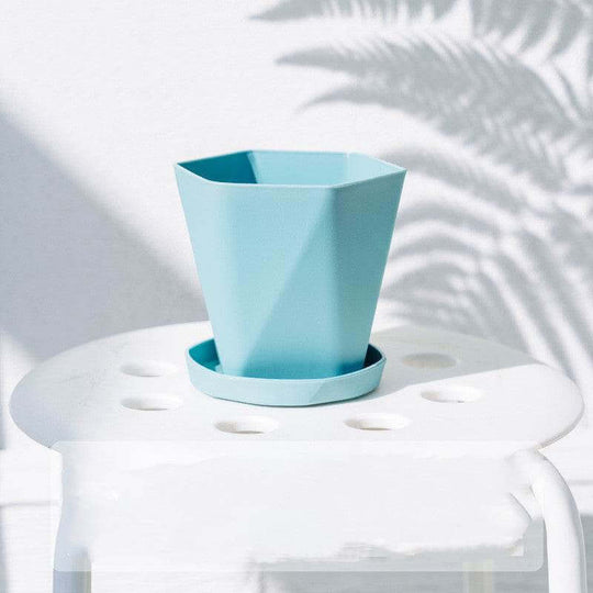 Durable Breathable Plastic Flowerpot – Eco-Friendly & Degradable - Gadget Aliens 