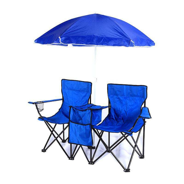 Outdoor Double Portable Camping Folding Chair - Gadget Aliens 