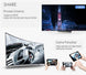 Compatible with Apple, Wireless Cast Same Screen TV Device Mobile Phone Laptop Computer Wi-Fi HD HDMI Projector Video Magnifier Smartphone Android IOS - Gadget Aliens 