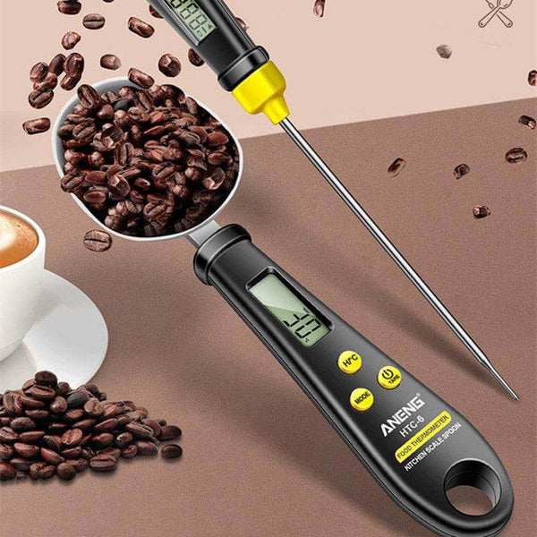 Multifunctional Digital Display Two-in-one Electronic Scale Measuring Spoon Kitchen Gadgets - Gadget Aliens 