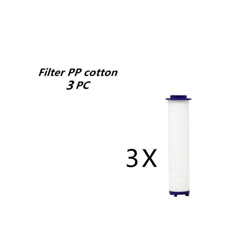 Propeller Driven Shower Head With Stop Button And Cotton Filter Turbocharged High Pressure Handheld Shower Nozzle - Gadget Aliens 