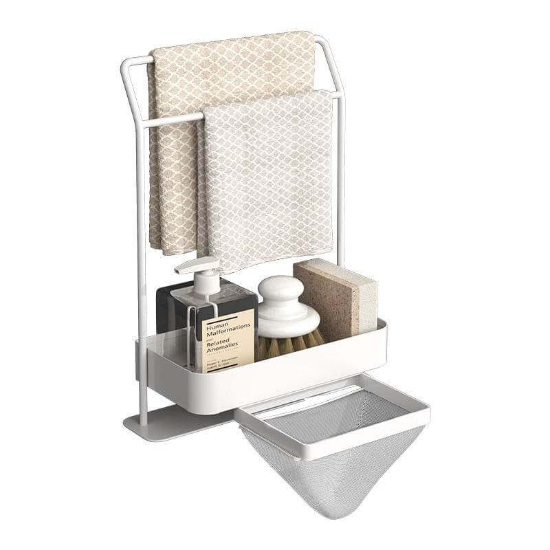 Rag Draining Kitchen Storage Rack Kitchen Gadgets - Gadget Aliens 