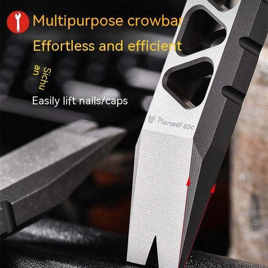 Titanium Crowbar Multifunctional Tools Outdoor Survival Gear - Gadget Aliens