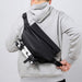 Functional Crossbody Bag Men Cool Motorcycle Sling Backpack Shoulder Chest Bag - Gadget Aliens 