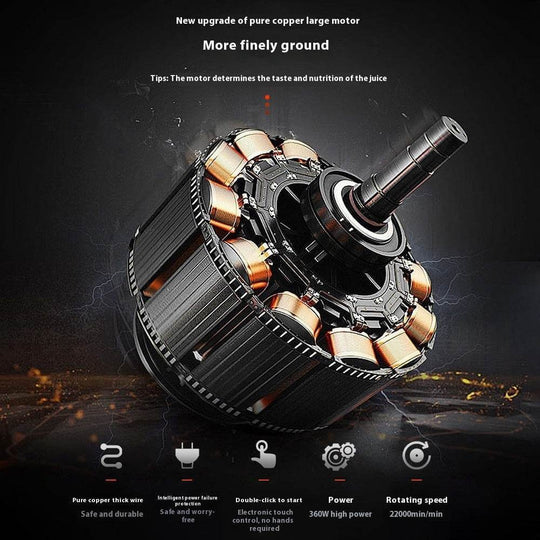 Portable Electric Juicer Multifunctional Blending Cup Kitchen Gadgets - Gadget Aliens