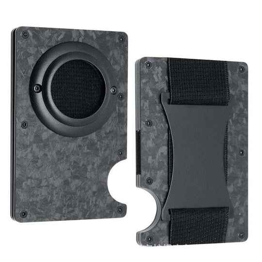 Tracker Card Holder Spot Forged Carbon Air Tag