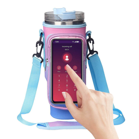 40oz Cup Cover Transparent Touch Screen Neoprene kitchen gadgets - Gadget Aliens 